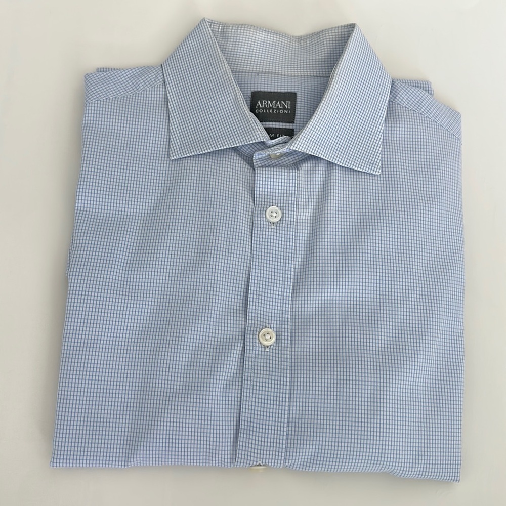 Armani Collezioni slim fit shirt